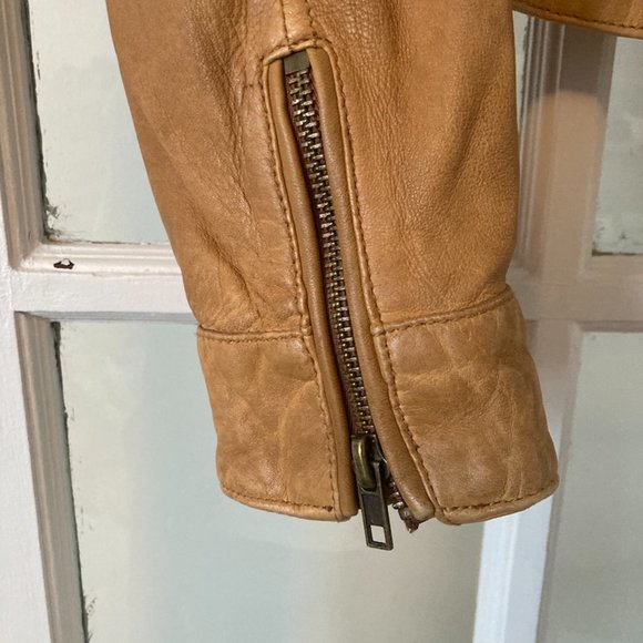 Lucky Brand Genuine Leather Jacket - Size XS - Picture 7 of 12